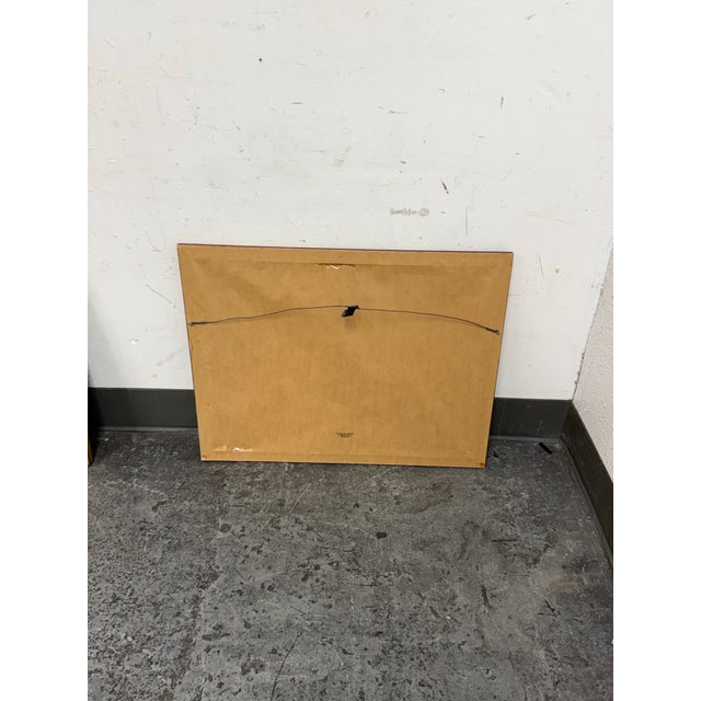 Architectural Print “Edfou (Apollinopolis Magna)” Temple Portico Elevation, Framed For Sale In San Francisco - Image 6 of 12