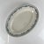 Large Oval Earthenware Platter with Laurels Pattern from Moulins des Loups, 1900s For Sale - Image 11 of 11