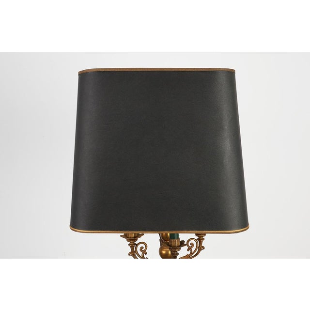 Hollywood Regency Lamp with Eagle by Deknudt, Belgium Ca. 1980 For Sale - Image 13 of 14