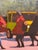 And Another Hundred People Getting Off of the Train by Chicago Artist George T. Chakos For Sale In Chicago - Image 6 of 11