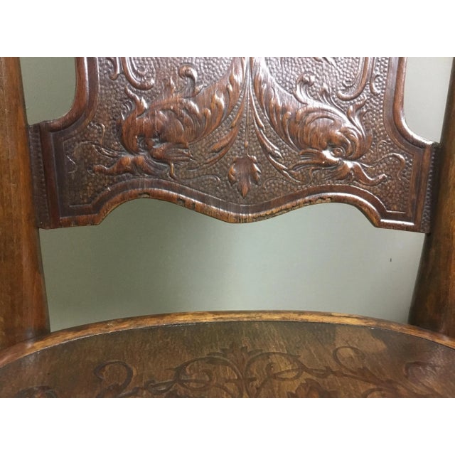 Wood Antique Bentwood Dining Chairs from Jacob & Josef Kohn, Set of 4 For Sale - Image 7 of 18
