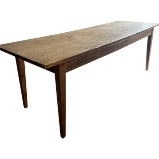 Antique French Farm Table For Sale