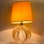 Sculptural Acrylic Glass Table Lamp, Italy, 1970s For Sale - Image 7 of 8