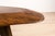 Brown Brutalist Oak Slab Coffee Table, Central Europe, 1960s For Sale - Image 8 of 9