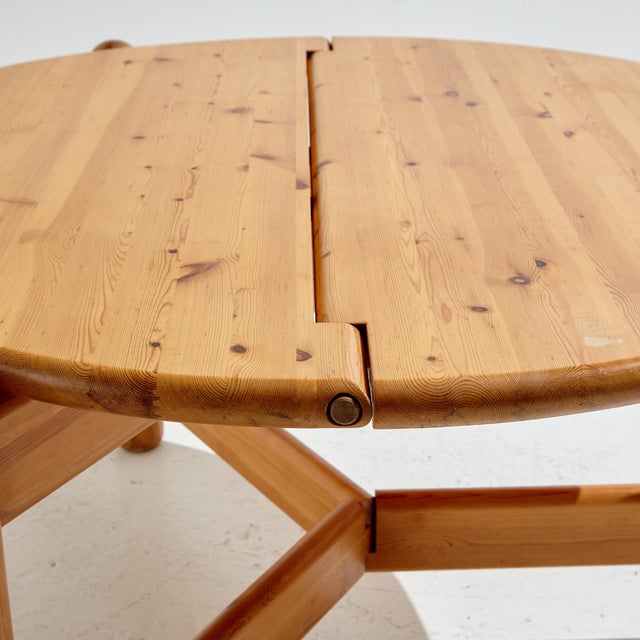 Pinewood Dining Set by Rainer Daumiller for Hanex, 1980s, Set of 7 For Sale - Image 17 of 18