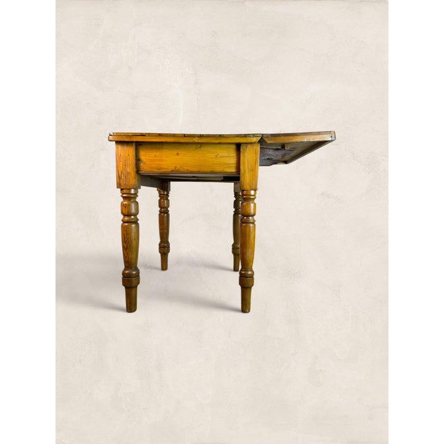 Drop-leaf tables solved a real problem in the Victorian home: how to have a generous surface when you need it and reclaim...