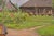 Alfejs Bromults, Courtyard, 1954, Oil Painting on Board For Sale - Image 6 of 10