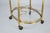 Small Mid-Century Modern Italian Brass Bar Cart with Removable Tray, 1950s For Sale - Image 10 of 16