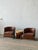 Brown Art Deco Armchairs, 1930s, Set of 2 For Sale - Image 8 of 8