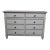 Millennium by Ashley Antiqued White 8-Drawer Dresser For Sale