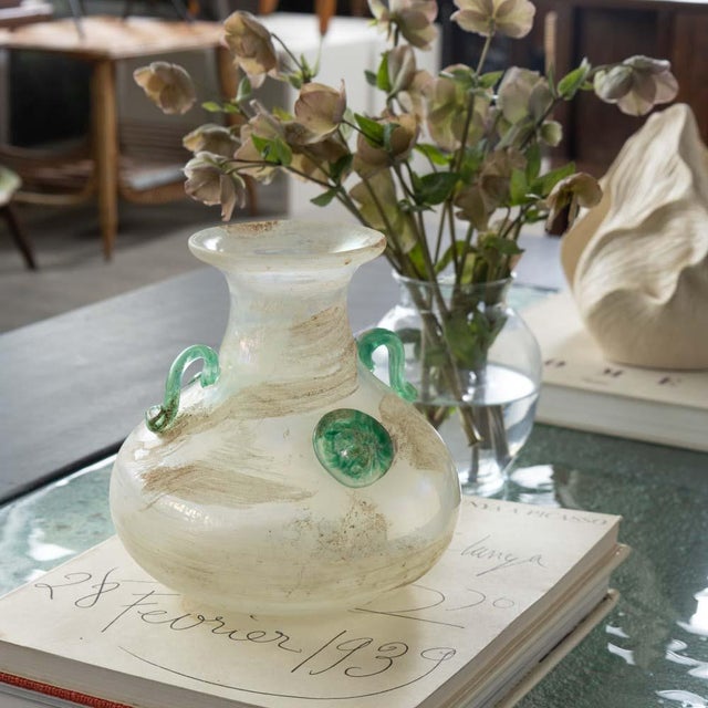 1960s Large Italian Scavo Vase For Sale - Image 12 of 12