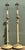 Vintage Patinated Extendable Floor Lamps - A Pair For Sale In West Palm - Image 6 of 12