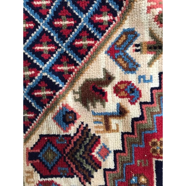 Vintage French Shiraz Rug, 1950s For Sale - Image 10 of 16