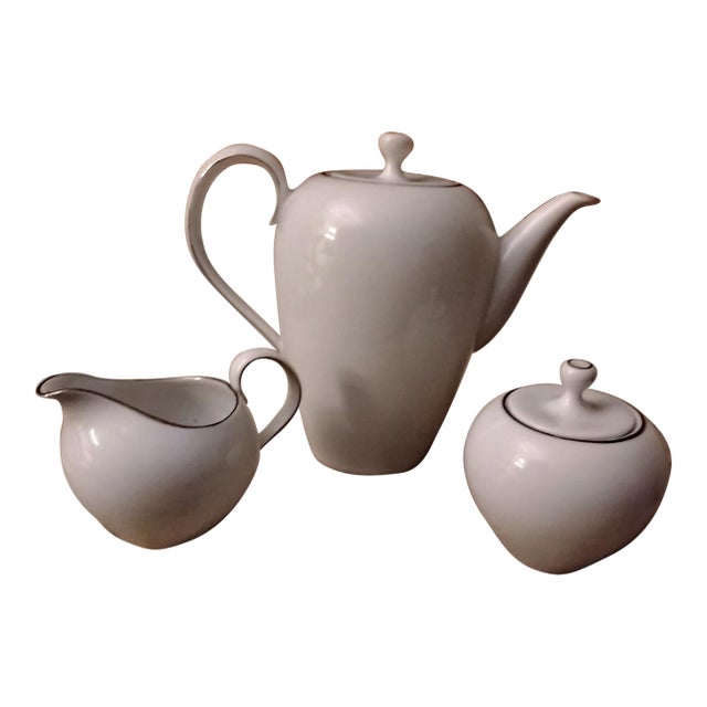 Mid 20th Century Tea Set by Johann Haviland Wedding Ring For Sale