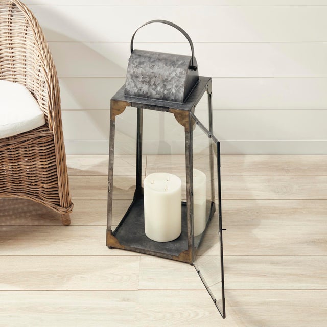 Early 21st Century Madera Outdoor Lantern Large For Sale - Image 5 of 8