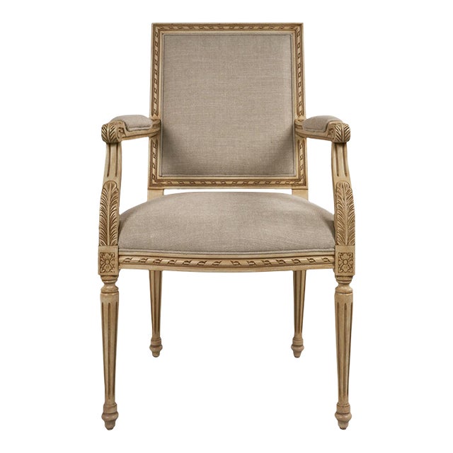 Schumacher Louis XVI Arm Chairs Chairish