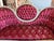 Red Mid 20th Century 3-Piece Victorian Rococo Revival Style Parlor Suite — Carved Cream & Gold Frames, Burgundy Brocade For Sale - Image 8 of 18