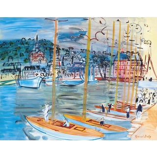 Raoul Dufy Le Bassin De Deauville Giclee LTD Edition For Sale
