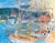 Raoul Dufy Le Bassin De Deauville Giclee LTD Edition For Sale