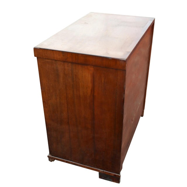 19th Century 19Th Century Empire Four Drawer Chest For Sale - Image 4 of 6
