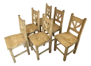 Spruce Dining Chairs, Set of 6