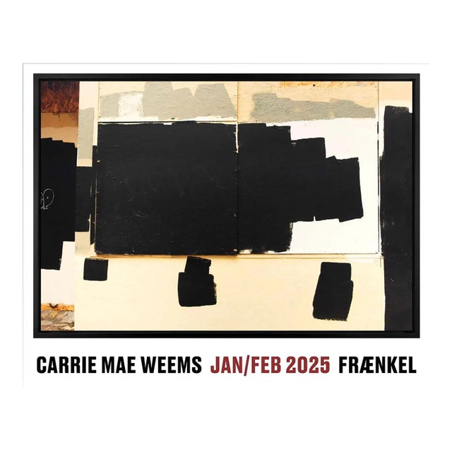 Carrie Mae Weems Official Exhibition Poster For Sale