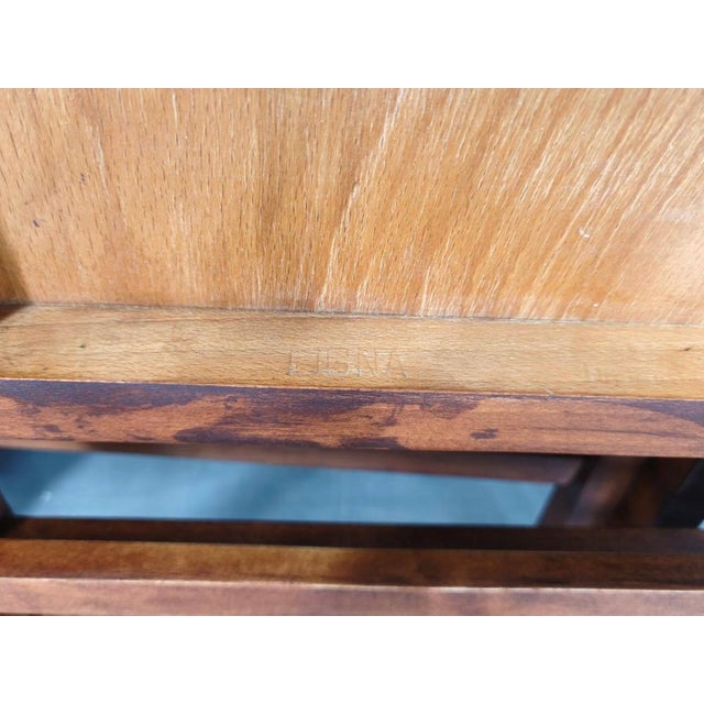 Bauhaus B751 Folding Chairs from Ligna, Czechoslovakia, 1930s, Set of 4 For Sale - Image 13 of 14