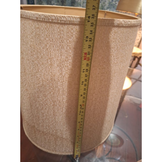 Auburn Mid-Century Modern Cork Lamp 1960's 1970's For Sale - Image 8 of 12