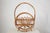 Wicker and Bamboo Porta Magazine Rack, 1960s For Sale - Image 16 of 16