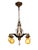 1920s Cast Bronze 5 Light Chandelier in Spectacular Original Condition #2622 For Sale - Image 10 of 12