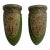 Art Deco Japanese Floral Wall Pocket Pair For Sale