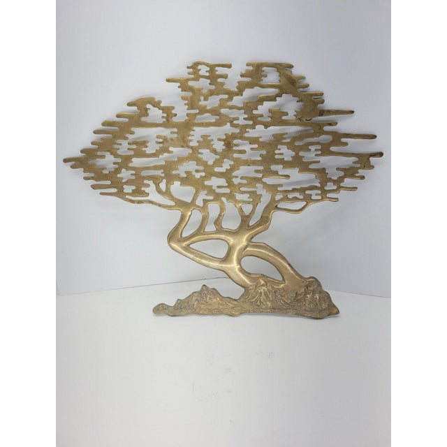 Vintage Kamakura Brass Tree of Life Metal Wall Hanging Chairish