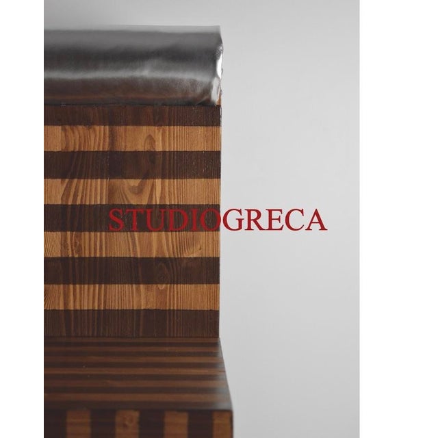 Ettore Armchair by Studio Greca For Sale - Image 4 of 14