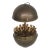 Argentina Brass Globe Sphere Cigarette Holder Dispenser 4682b For Sale