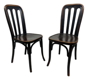 Set of Secession Dining Chairs by Josef Hoffmann for Thonet, 1890s