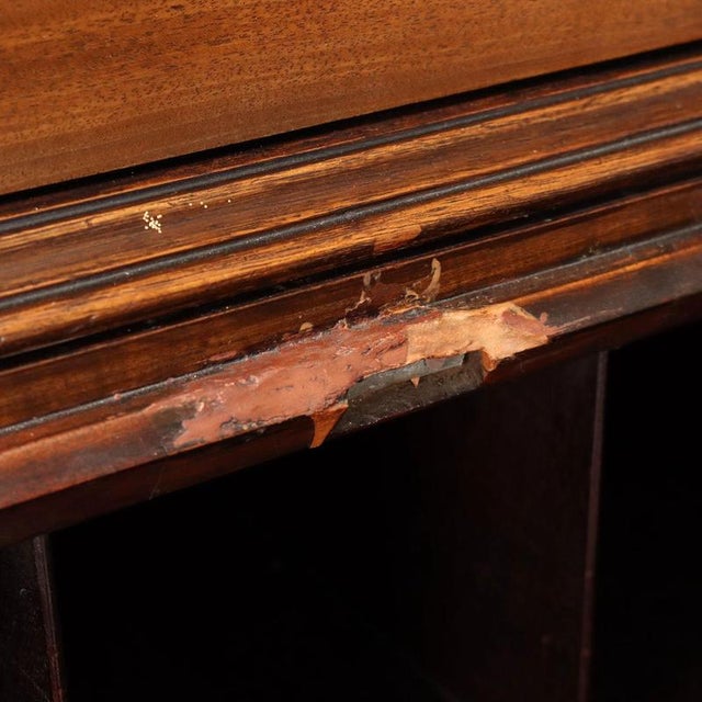 English Secretaire in Mahogany For Sale - Image 6 of 12