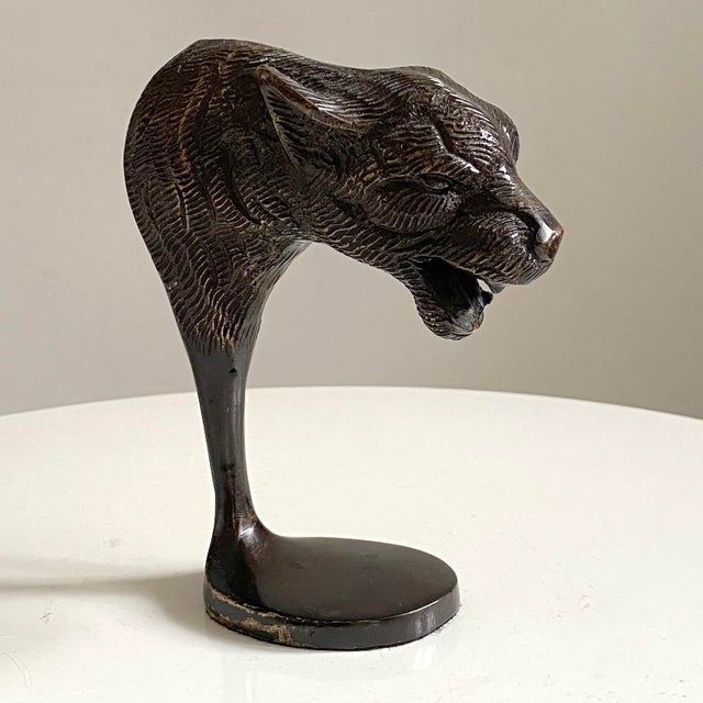 Bronze Statuette of a Wild Animal, 1890s-1910s For Sale - Image 9 of 9