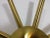 Sputnik Brass Wall Lamp For Sale - Image 8 of 12