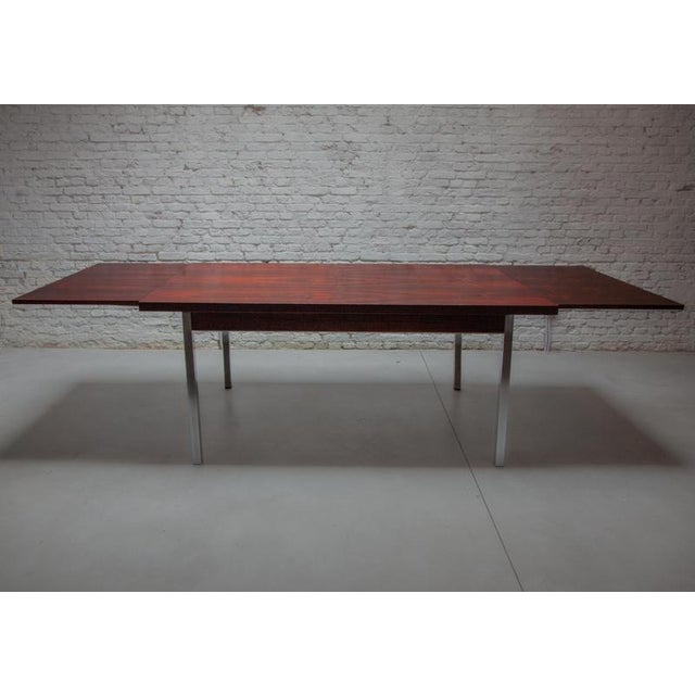 Red Diningroom Table attributed to Alfred Hendrickx, Belgium, 1960s For Sale - Image 8 of 14