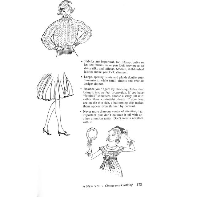 White "A New You: The Art of Good Grooming" 1965 Wilkens, Emily For Sale - Image 8 of 12