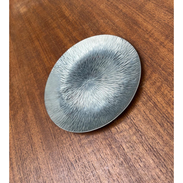 Vintage Swedish Metal Plate from Svensk Tenn For Sale - Image 11 of 11