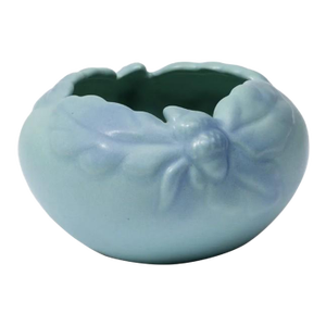 Mid 20th Century Van Briggle Pottery Acorn & Oak Leaf Bowl