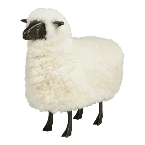 Sheep From the Old Plank Collection in Dark Bronze
