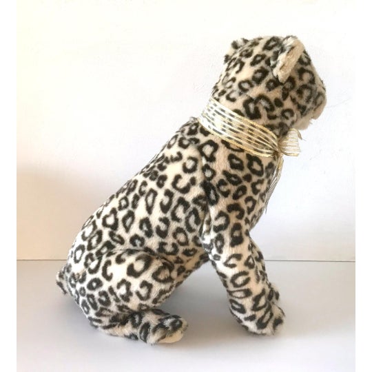 Vintage Large Leopard Stuffed Animal | Chairish