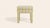 Citron Piero Ottoman by Ceraudo For Sale - Image 5 of 7
