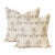 A Pair of Lauren Servati Textiles, Unfading Flower // Rose Pillows, 20"x20" For Sale