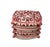 Italian Vintage Italian Trompe l'Oeil Ceramic Garden Stool For Sale - Image 3 of 12