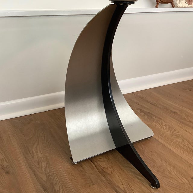 Metal Vintage Nautical Style End Table For Sale - Image 7 of 10