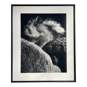 Paul Martini Gelatin Silver Print – Black & White Joshua Tree Landscape