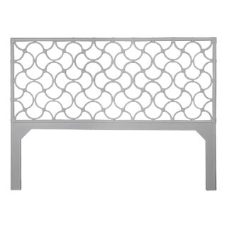 Mar Headboard King, Light Gray For Sale